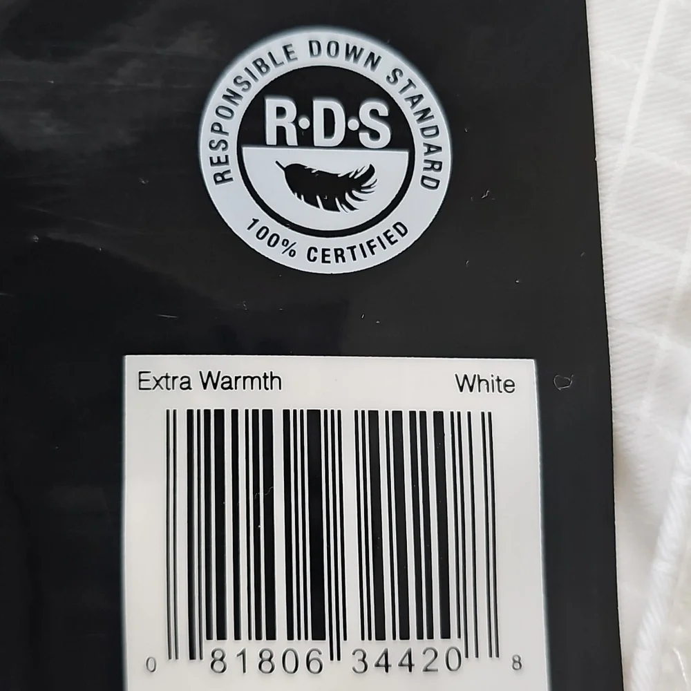 RARE Wamsutta Dream Zone White Luxury Goose Down Comforter TWIN (NEW) Extra Warm